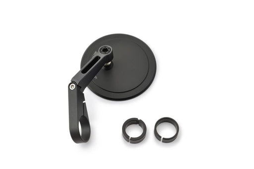 Daytona Bar End Mirror Black Side View Aluminium