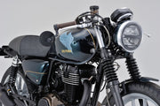 Daytona Bar End Mirror Black Side View Aluminium Each