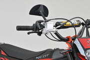 Daytona Handle Bar Clamp Mirror Black Handlebar ABS Plastic Nylon