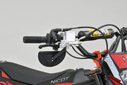 Daytona Handle Bar Clamp Mirror Black Handlebar ABS Plastic Nylon Each
