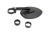 Daytona Aluminium Bar End Mirror Black Left Right Side View Each