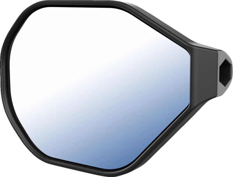 RAM Mounts Tough-Mirror™ Left Mirror without Ball Black Ball and Socket Side View Composite #RAP-465LU