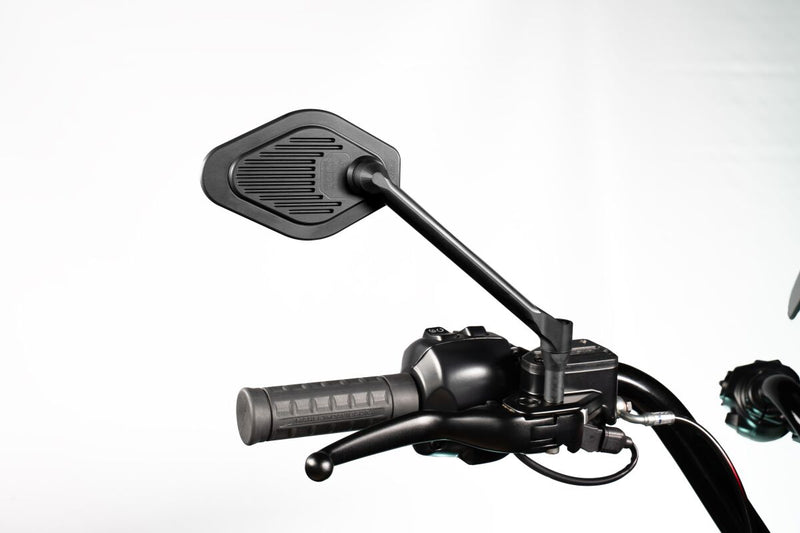 Drag Specialties Adjustable Mirror Long Stem (18 cm) Black Edition Right Handlebar Aluminium #M03-11-R-BD