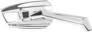 Kuryakyn Enygma Mirrors Chrome Handlebar Pair #KUR10010-1
