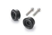 Daytona Bar End Mirror Adapter Black Handlebar End Pair