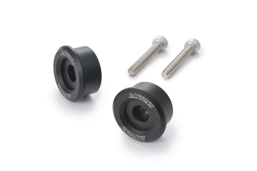 Daytona Bar End Mirror Adapter Black Handlebar End Pair