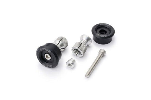 Daytona Bar End Mirror Adapter Black Handlebar End Set
