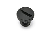 Daytona Mirror Plug Bolt Hole Plug Black Thread Left Aluminium
