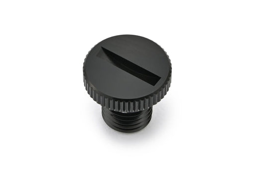 Daytona Mirror Plug Bolt Hole Plug Black Thread Left Aluminium
