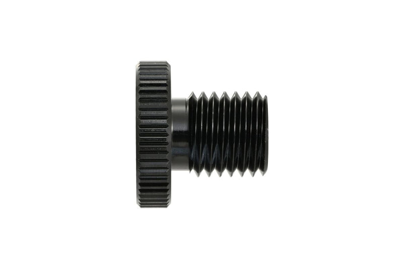 Daytona Mirror Plug Bolt Hole Plug Black Thread Left Aluminium