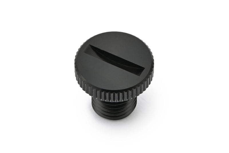 Daytona Mirror Plug Bolt Hole Plug Black Thread Right Aluminium