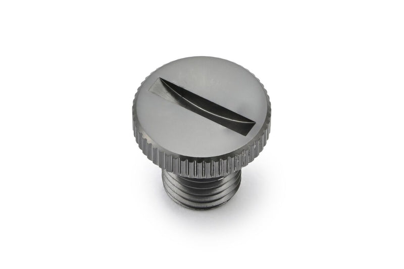 Daytona Mirror Plug Bolt Hole Plug Grey Thread Left Aluminium