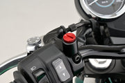 Daytona Mirror Plug Bolt Hole Plug Red Thread Right Aluminium