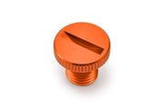 Daytona Mirror Plug Bolt Hole Plug Orange Thread Left Aluminium