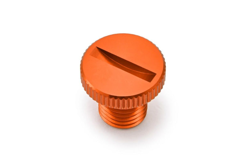Daytona Mirror Plug Bolt Hole Plug Orange Thread Left Aluminium