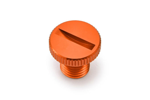 Daytona Mirror Plug Bolt Hole Plug Orange Thread Left Aluminium