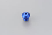 Daytona Mirror Plug Bolt Hole Plug Blue Thread Right Aluminium