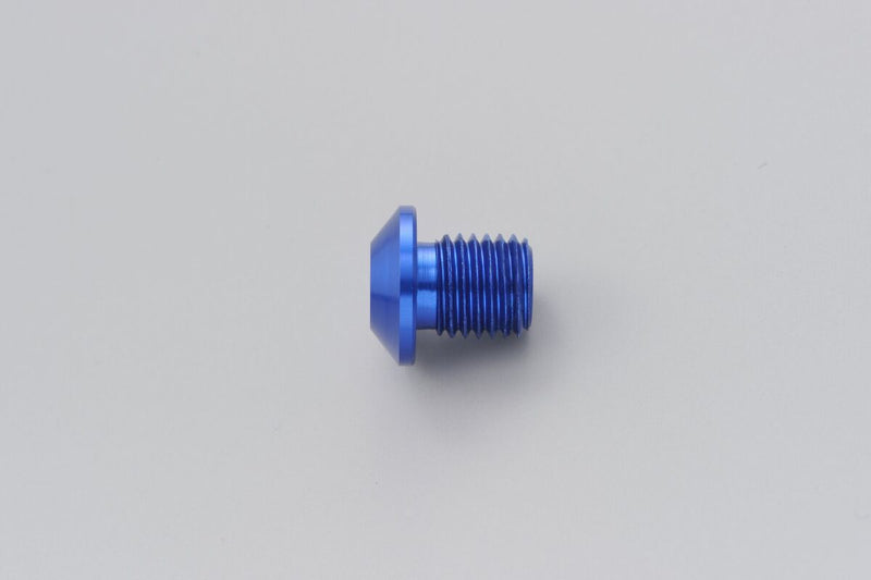 Daytona Mirror Plug Bolt Hole Plug Blue Thread Right Aluminium