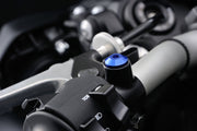 Daytona Mirror Plug Bolt Hole Plug Blue Thread Right Aluminium