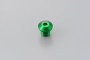 Daytona Mirror Plug Bolt Hole Plug Green Thread Left Aluminium