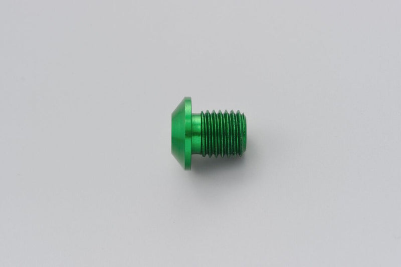 Daytona Mirror Plug Bolt Hole Plug Green Thread Right Aluminium