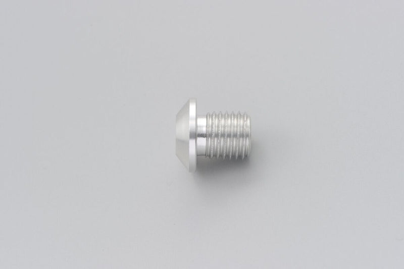 Daytona Mirror Plug Bolt Hole Plug Silver Thread Left Aluminium Each