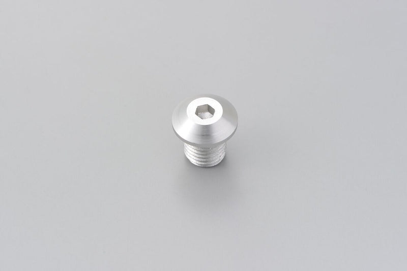 Daytona Mirror Plug Bolt Hole Plug Silver Thread Right Aluminium