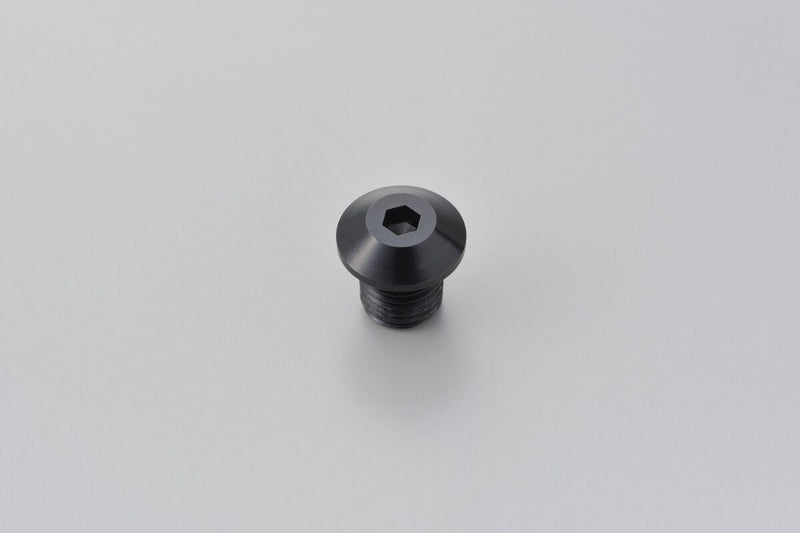Daytona Mirror Plug Bolt Hole Plug Black Thread Right Aluminium
