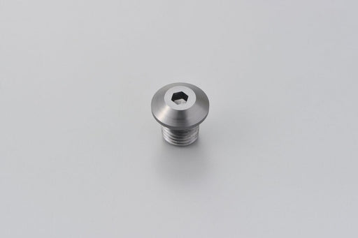 Daytona Mirror Plug Bolt Hole Plug Grey Thread Left Aluminium