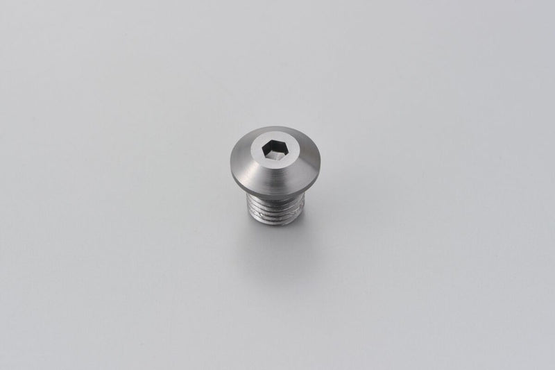 Daytona Mirror Plug Bolt Hole Plug Grey Thread Right Aluminium