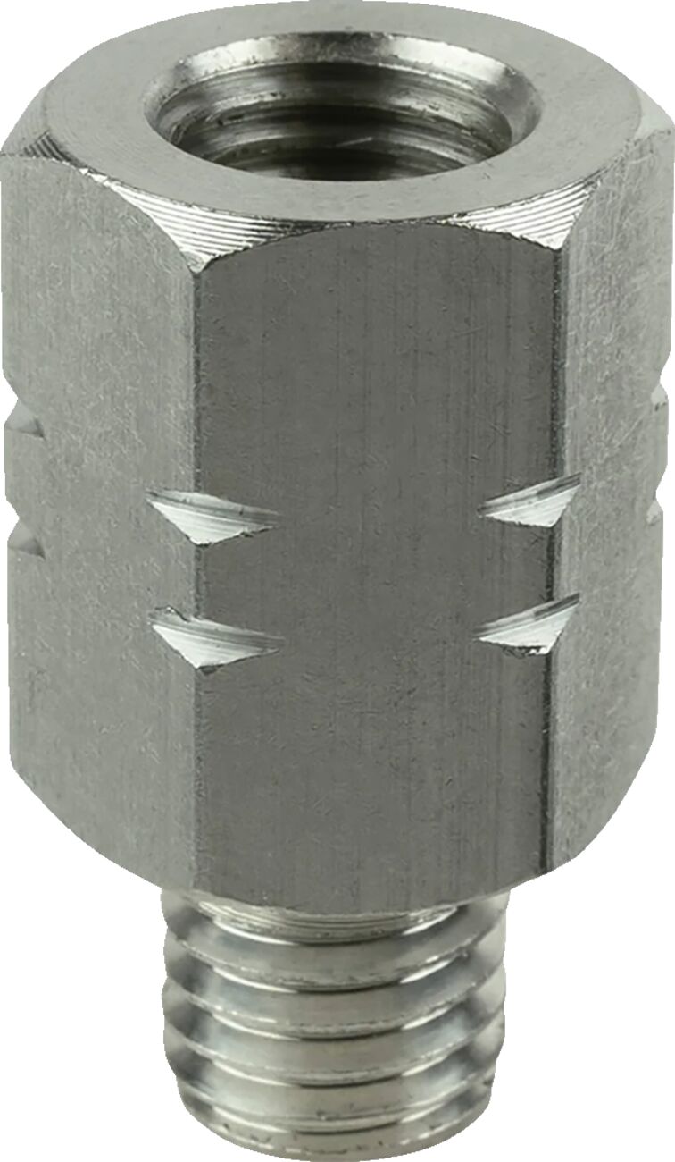 RAM Mounts Female M10-1.25 to Male M10-1.5 Thread Adapter 20 mm Long Silver Screw-In Mirror Aluminium