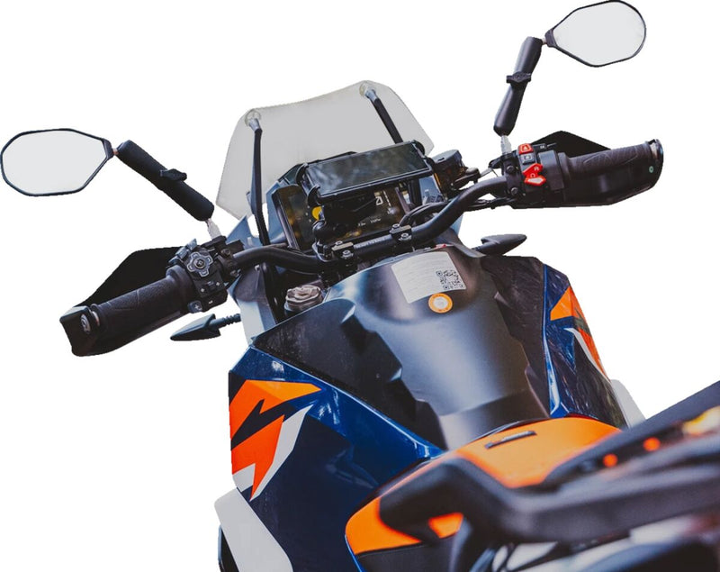 RAM Mounts Female M10-1.25 to Male M10-1.5 Thread Adapter 20 mm Long Silver Screw-In Mirror Aluminium Each