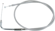 Drag Specialties Stainless Braided Throttle/Idle Cable #5331500B