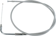 Drag Specialties Stainless Braided Throttle/Idle Cable #5333400B
