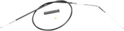 Drag Specialties Black Vinyl Throttle/Idle Cable #4331500B