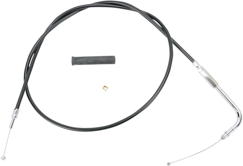 Drag Specialties Black Vinyl Cable Fits Harley-Davidson Dyna, Softail, Sportster, Touring Models 1996-2022