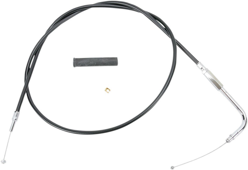Drag Specialties Black Vinyl Cable Fits Harley-Davidson Dyna, Softail, Sportster, Touring Models 1996-2022