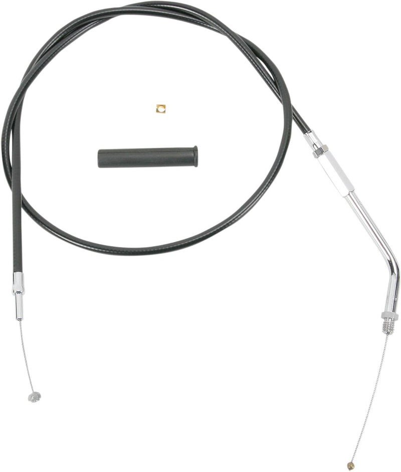 Drag Specialties Black Vinyl Cable Fits Harley-Davidson Dyna, Softail, Sportster, Touring Models 1981-1989