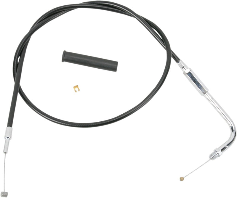 Drag Specialties Black Vinyl Cable Fits Harley-Davidson Dyna Models 2007-2017