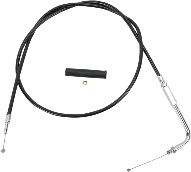 Drag Specialties Black Vinyl Throttle/Idle Cable #4330506B