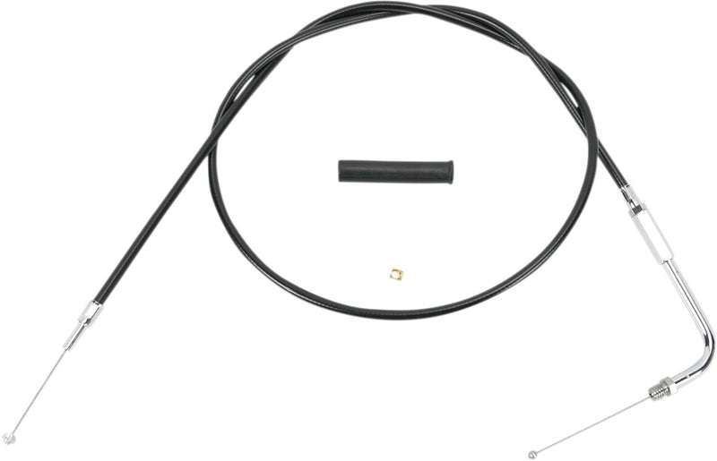 Drag Specialties Black Vinyl Cable Fits Harley-Davidson Dyna, Softail, Sportster, Touring Models 1988-1995