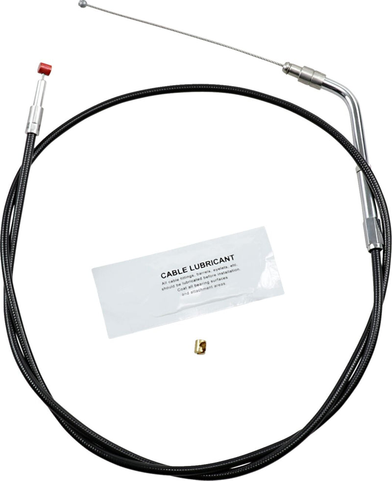 Barnett Black Vinyl Throttle/Idle Cable #101-30-30035