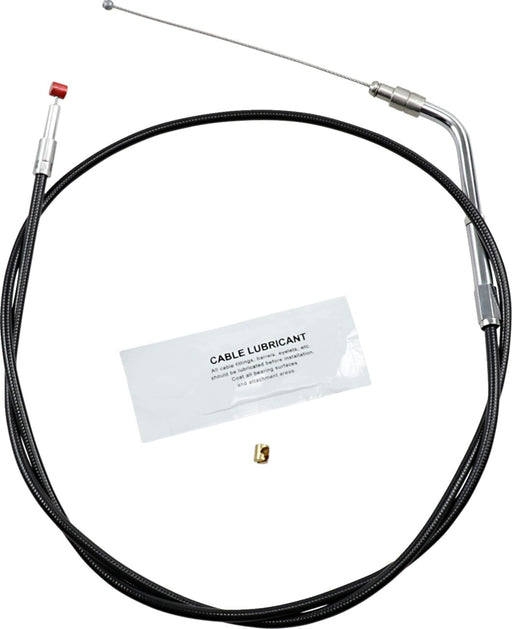 Barnett Black Vinyl Throttle/Idle Cable #101-30-30035