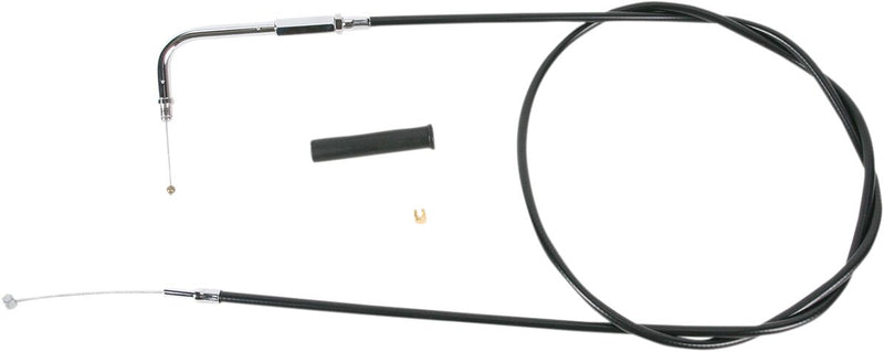 Drag Specialties Black Vinyl Cable Fits Harley-Davidson Dyna, Softail, Sportster, Touring, V-Rod Models 1996-2022