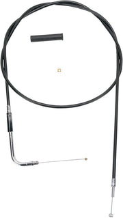 Drag Specialties Black Vinyl Throttle/Idle Cable #4332156B