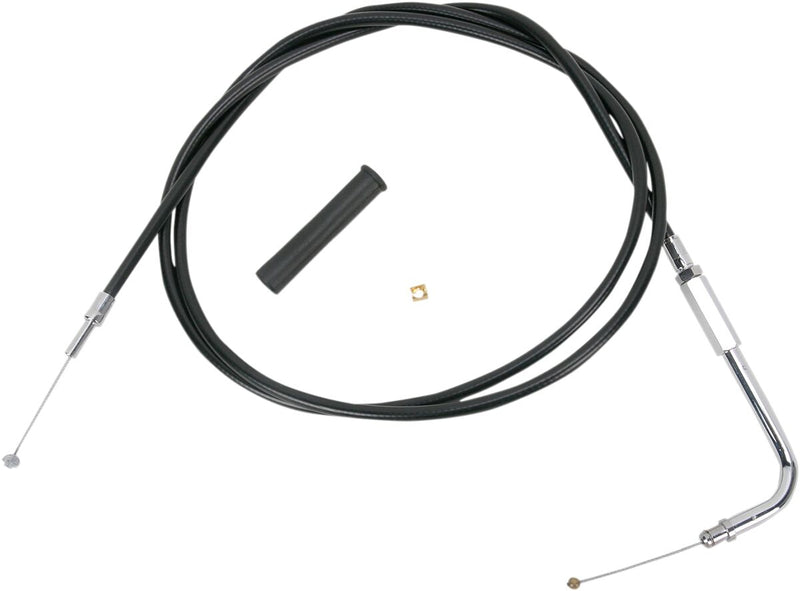 Drag Specialties Black Vinyl Cable Fits Harley-Davidson Dyna, Softail, Sportster, Touring, V-Rod Models 1996-2022