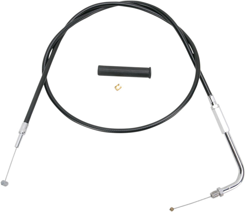 Drag Specialties Black Vinyl Cable Fits Harley-Davidson Dyna, Softail, Sportster, Touring Models 1980-1989