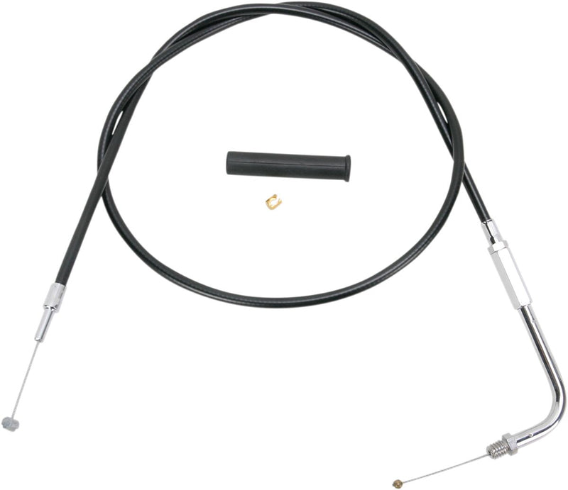 Drag Specialties Black Vinyl Cable Fits Harley-Davidson Dyna, Softail, Sportster, Touring Models 1980-1989