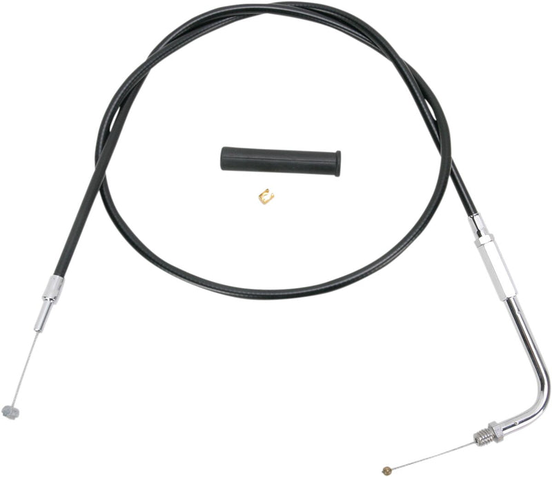 Drag Specialties Black Vinyl Cable Fits Harley-Davidson Dyna, Softail, Sportster, Touring Models 1980-1989