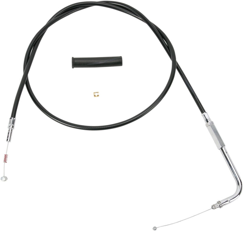Drag Specialties Black Vinyl Cable Fits Harley-Davidson Dyna, Softail, Sportster, Touring Models 1988-1995